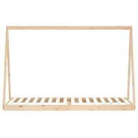 Giroletto per Bambini 80x200 cm in Legno Massello di Pino 834534