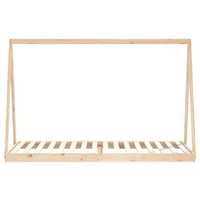 Giroletto per Bambini 90x200 cm in Legno Massello di Pino 834537