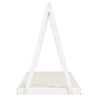 Giroletto per Bambini-Struttura Letto Bambini Bianco 90x200cm in Legno Massello di Pino 961211
