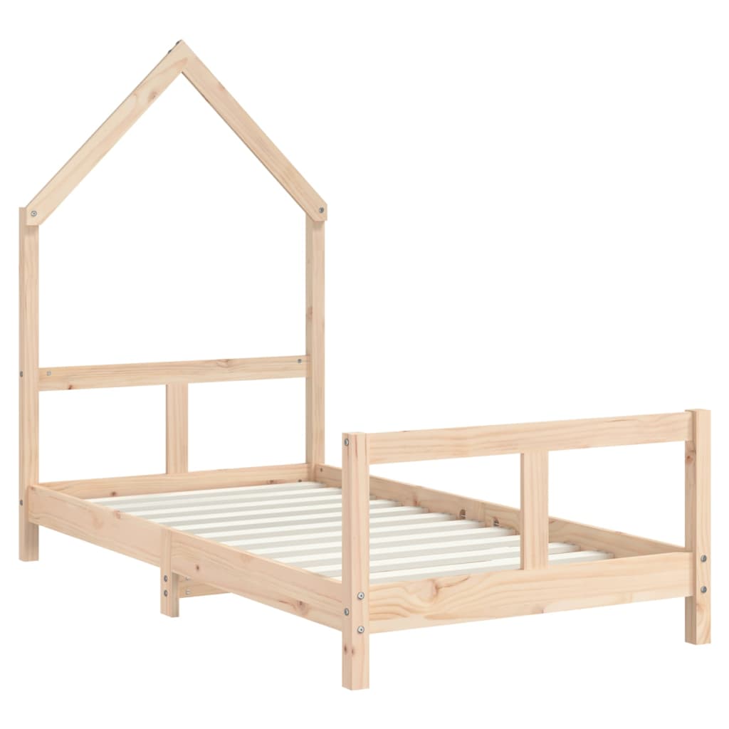 Giroletto per Bambini 80x160 cm in Legno Massello di Pino 834558