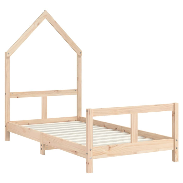 Giroletto per Bambini 80x160 cm in Legno Massello di Pino 834558