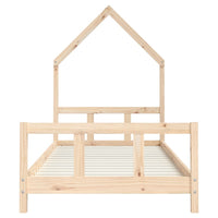 Giroletto per Bambini 90x200 cm in Legno Massello di Pino 834567