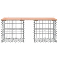 Panca da Giardino Design Gabbione 103x44x42 cm Massello Douglascod mxl 103405