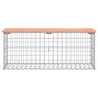Panca Giardino Design Gabbione 103x31,5x42 cm Massello Douglascod mxl 103776