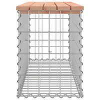 Panca Giardino Design Gabbione 103x31,5x42 cm Massello Douglas 834351