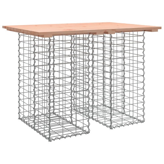 Panca da Giardino Design Gabbione 100x70x72 cm Massello Douglascod mxl 127229