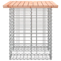 Panca da Giardino Design Gabbione 100x70x72 cm Massello Douglas 834366