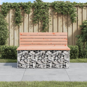 Panca da Giardino Design Gabbione 103x70x65 cm Massello Douglascod mxl 127216