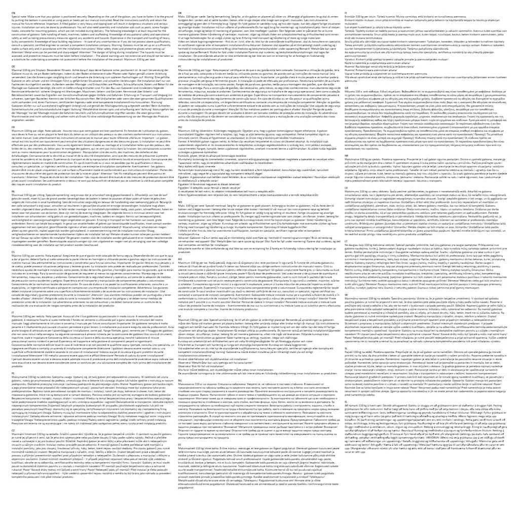 Panca da Giardino con Cesto Gabbione Legno Massello di Douglas 3196243