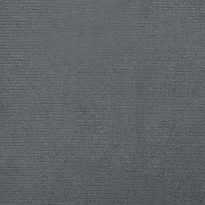 Divano per Bambini Grigio Scuro 90x53x30 cm in Velluto 3196281