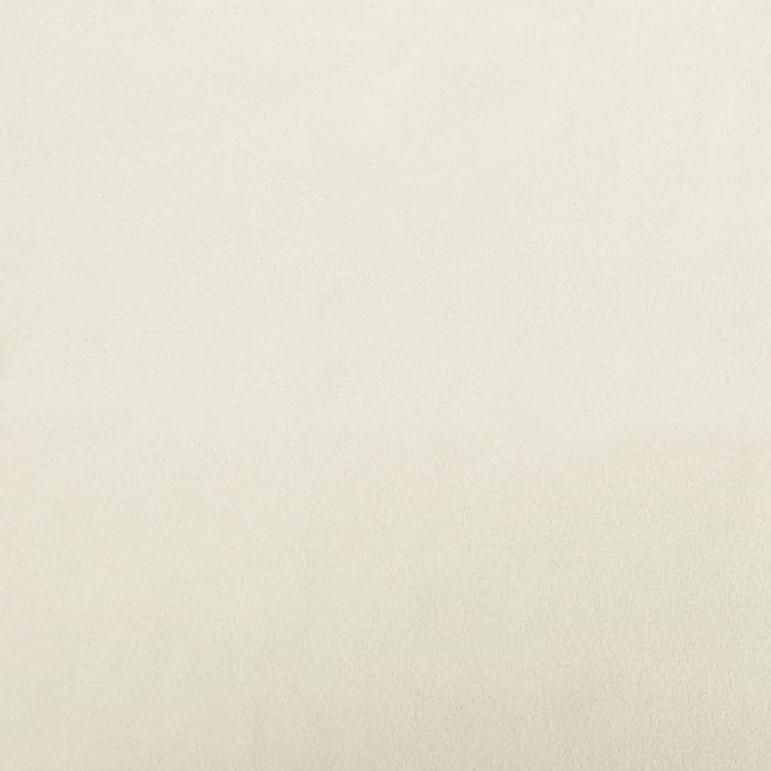 Divano per Bambini Crema 90x53x30 cm in Velluto 3196285