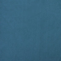 Divano per Bambini Blu 80x45x30 cm in Velluto