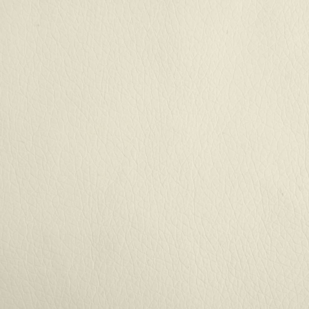 Divano per Bambini Crema 80x45x30 cm in Similpelle