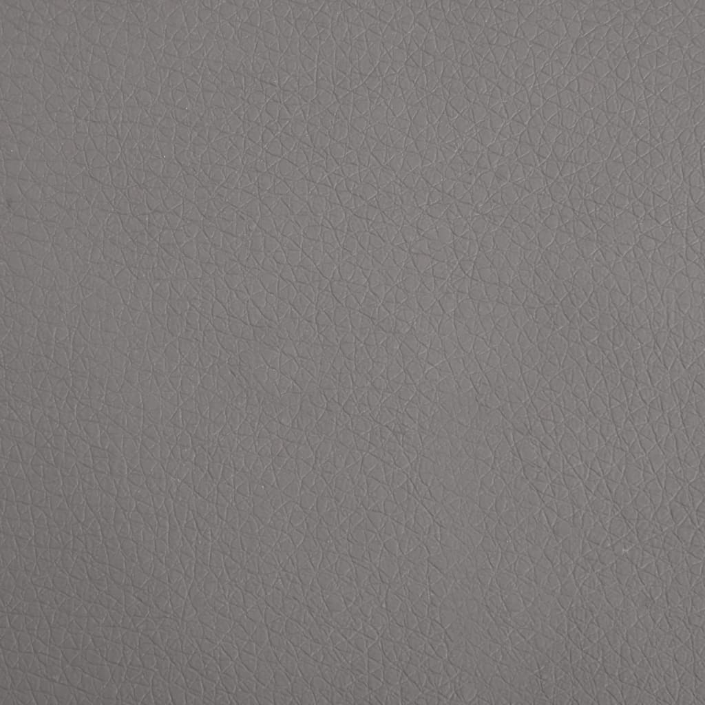 Divano per Bambini Grigio 80x45x30 cm in Similpelle