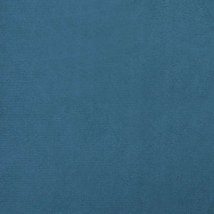 Divano per Bambini Blu 60x40x30 cm in Velluto 3196317
