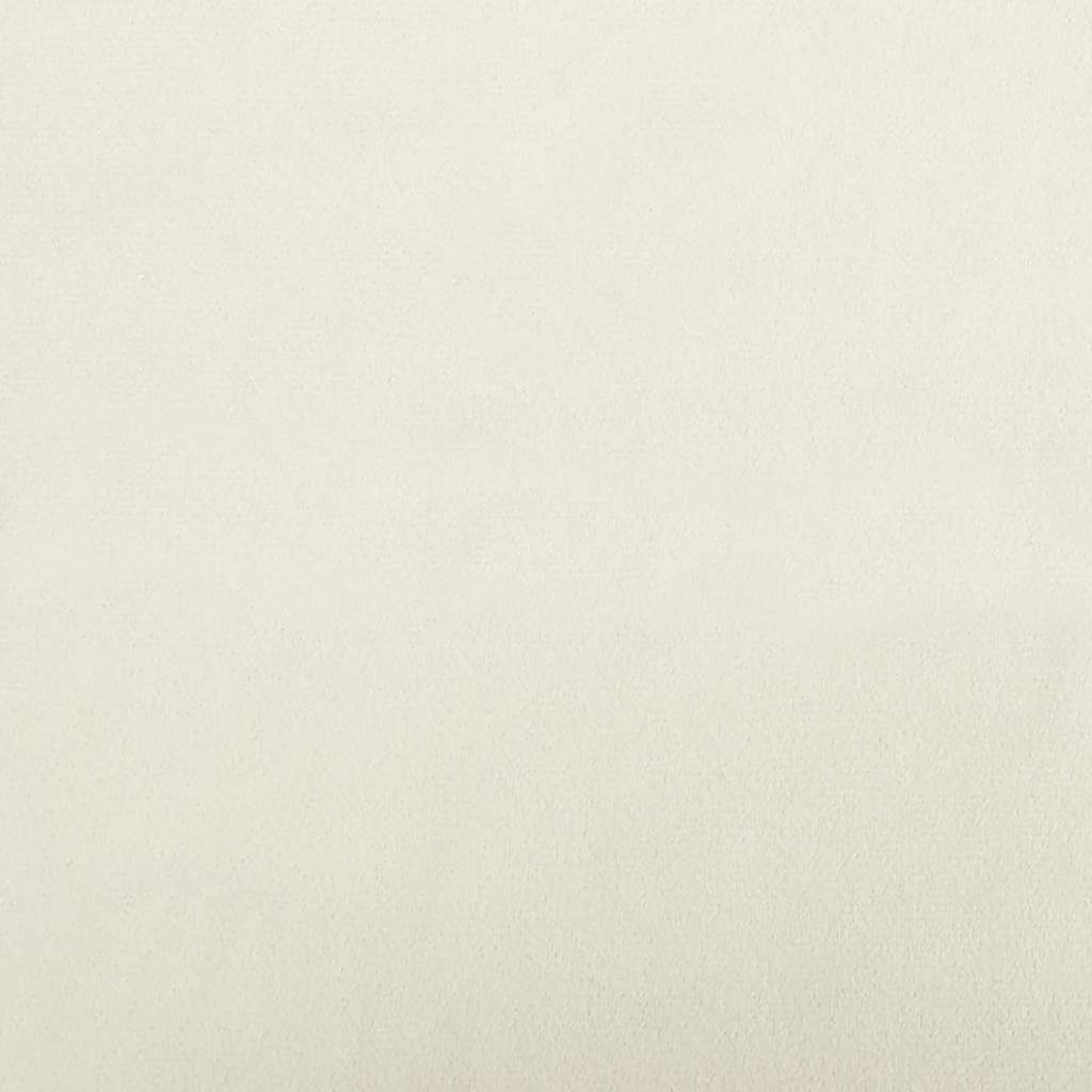 Divano per Bambini Crema 50x40x26,5 cm in Velluto 3196342