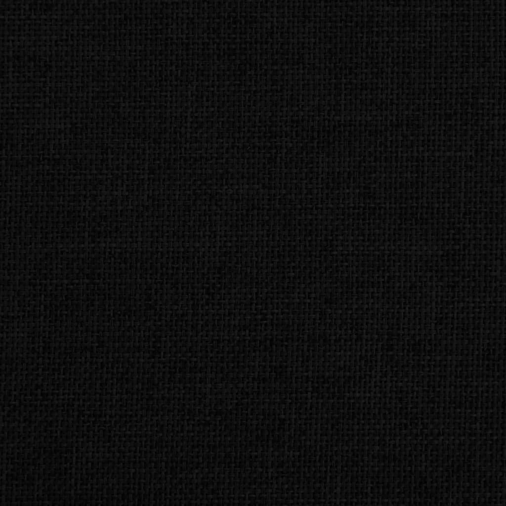 Divano per Bambini Nero 70x40x24 cm in Tessuto