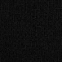 Divano per Bambini Nero 70x40x24 cm in Tessuto