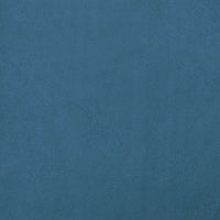 Divano per Bambini Blu 70x40x24 cm in Velluto