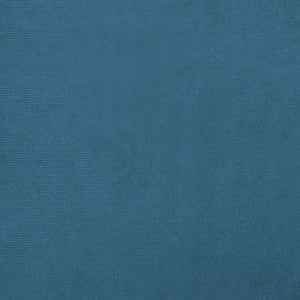 Divano per Bambini Blu 70x40x24 cm in Velluto