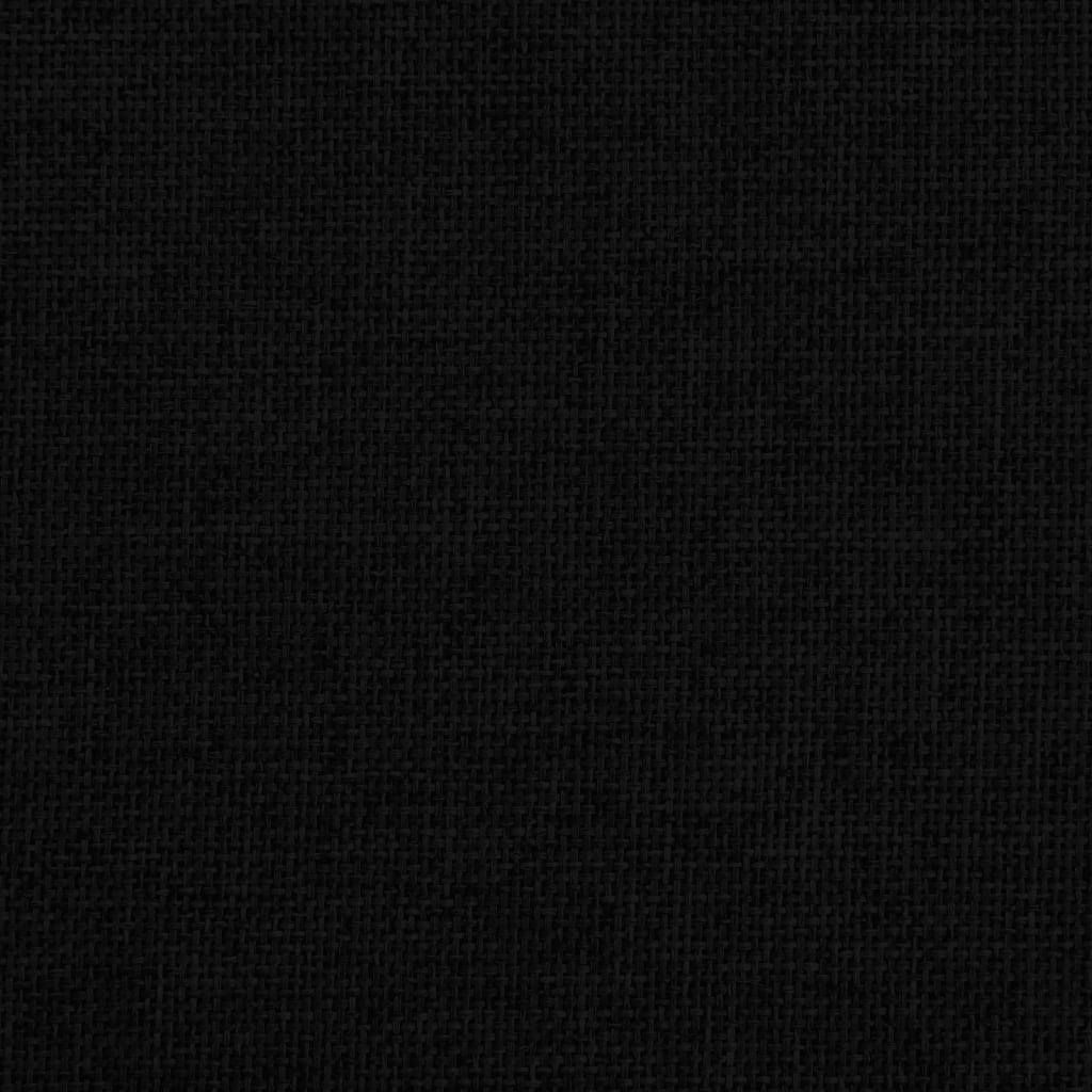 Divano per Bambini Nero 70x45x30 cm in Tessuto