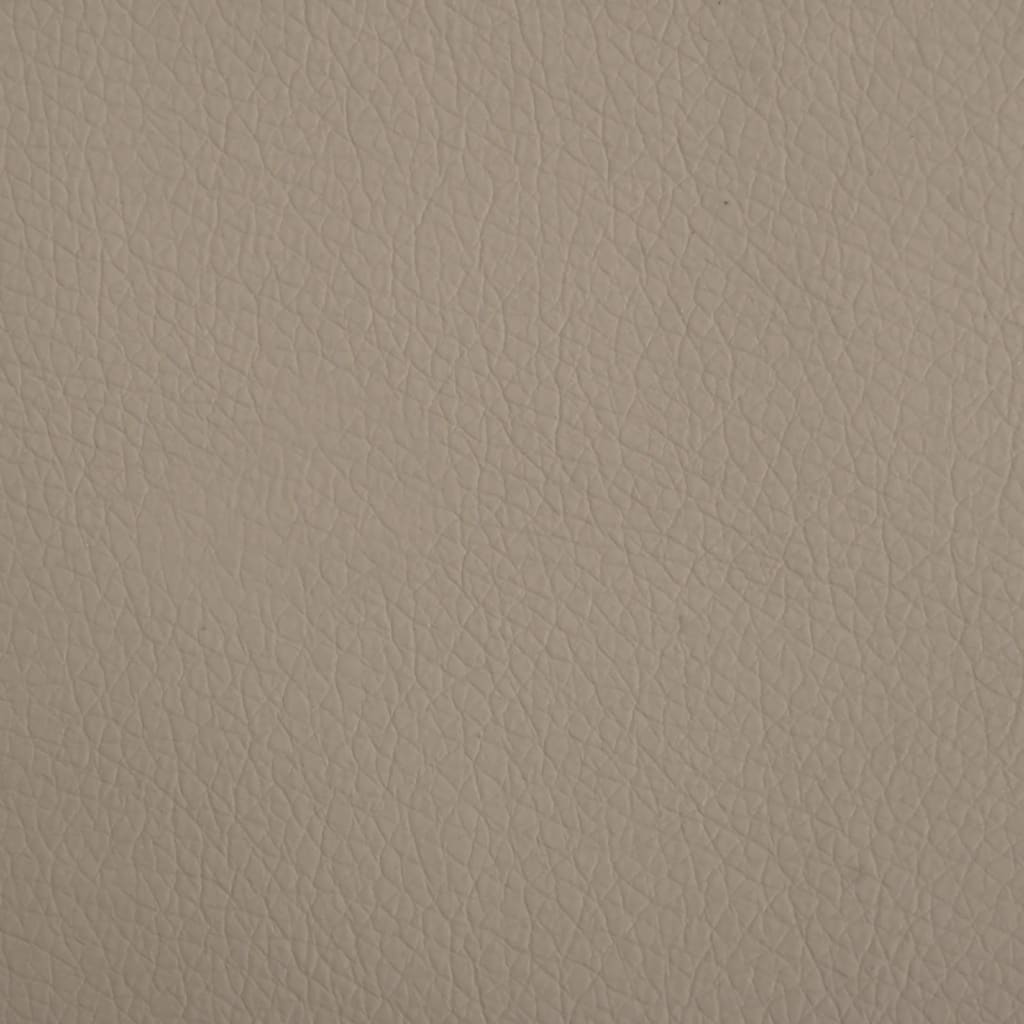 Divano per Bambini Cappuccino 70x45x30 cm in Similpelle