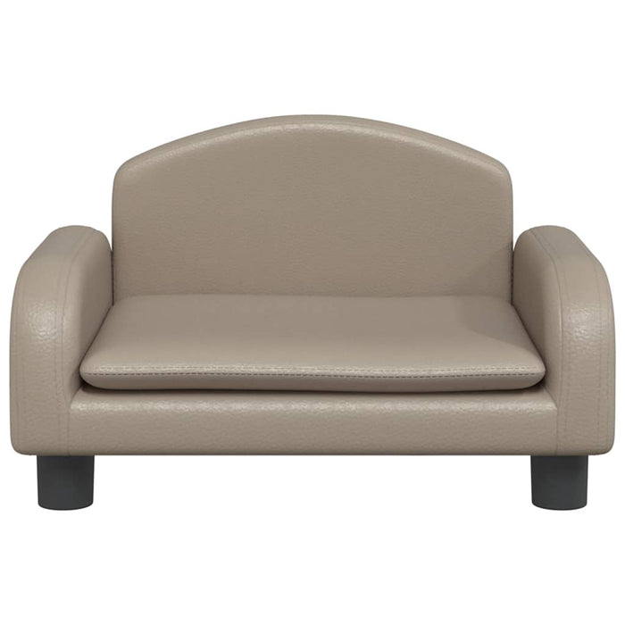 Divano per Bambini Cappuccino 50x40x30 cm in Similpellecod mxl 69837