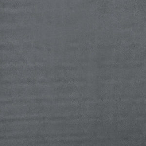 Divano per Bambini Grigio Scuro 100x54x33 cm in Velluto