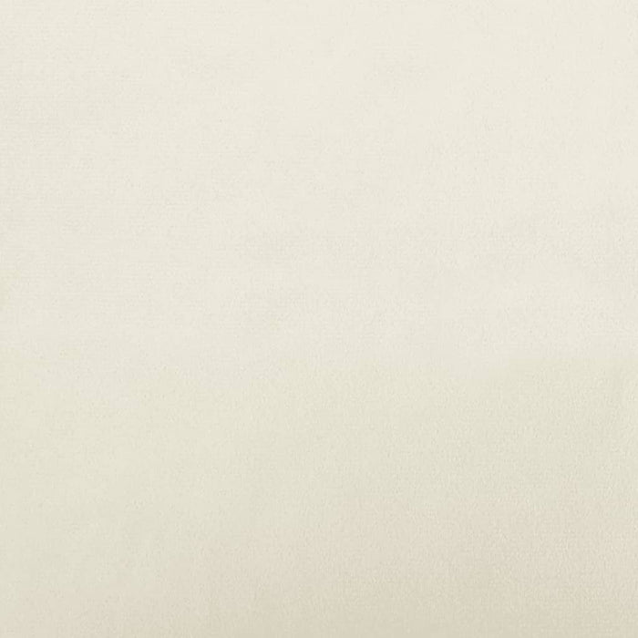 Divano per Bambini Crema 100x54x33 cm in Velluto