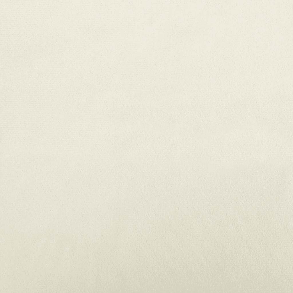 Divano per Bambini Crema 70x45x33 cm in Velluto 3196392