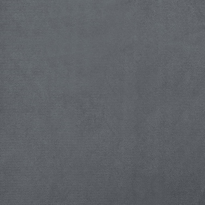 Divano per Bambini Grigio Scuro 100x50x26 cm in Velluto