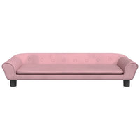 Divano per Bambini Rosa 100x50x26 cm in Vellutocod mxl 117797
