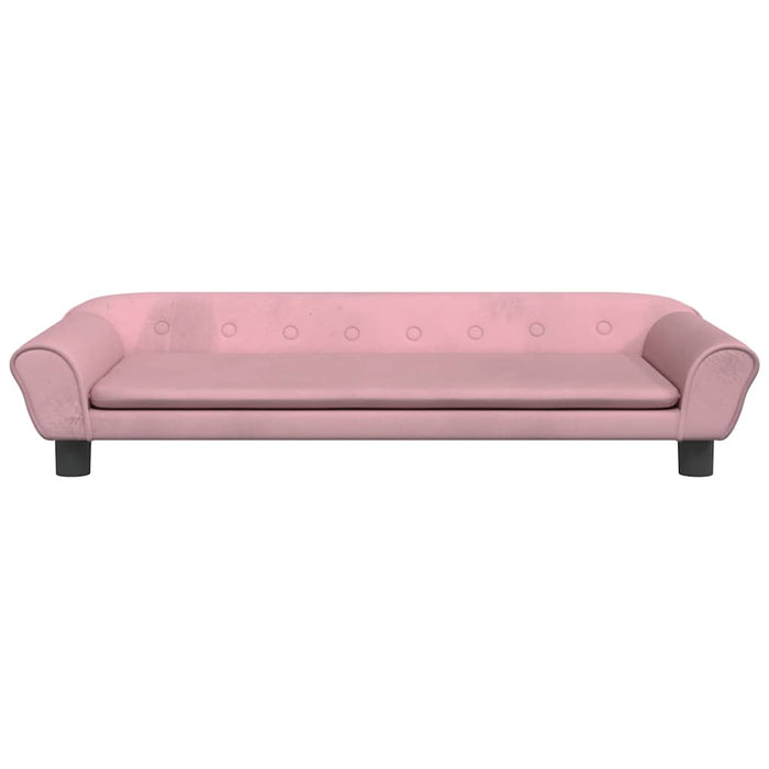 Divano per Bambini Rosa 100x50x26 cm in Vellutocod mxl 117797