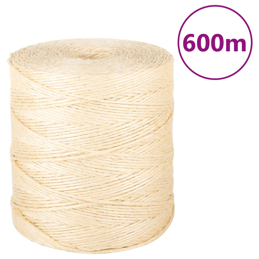 Corda in Sisal 100% 2 mm 600 m