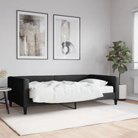 Divano Letto con Materasso Nero 100x200 cm in Tessutocod mxl 95860
