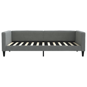 Divano Letto con Letto Estraibile-Sofa Letto-Daybed Grigio Scuro 100x200 Tessuto 476271