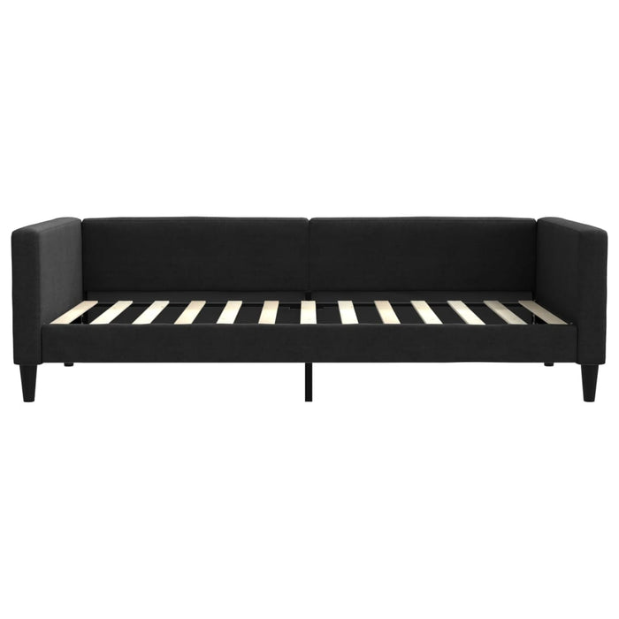 Divano Letto con Letto Estraibile-Sofa Letto-Daybed Nero 100x200 cm in Tessuto 961320