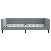Divano Letto con Letto Estraibile-Sofa Letto-Daybed Grigio Chiaro 90x190 Tessuto 140550