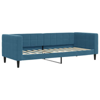 Divano Letto con Letto Estraibile-Sofa Letto-Daybed Blu 80x200 cm in Velluto 799139