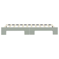 Divano Letto con Letto Estraibile-Sofa Letto-Daybed Grigio Chiaro 90x200 Velluto 532238