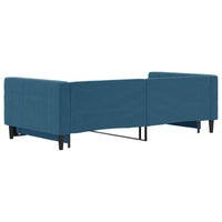 Divano Letto con Letto Estraibile-Sofa Letto-Daybed Blu 100x200 cm in Velluto 229542