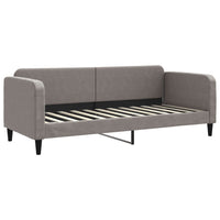 Divano Letto con Materasso-Sofa Letto-Daybed Tortora 80x200 cm in Tessuto 490635