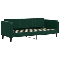 Divano Letto con Letto Estraibile-Sofa Letto-Daybed Verde Scuro 80x200cm Velluto 788166