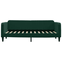 Divano Letto con Letto Estraibile-Sofa Letto-Daybed Verde Scuro 80x200cm Velluto 788166