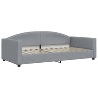 Divano Letto con Materasso Grigio Chiaro 100x200 cm in Tessutocod mxl 96907