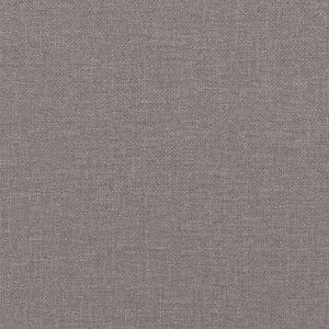 Divano Letto con Letto Estraibile Tortora 80x200 cm Tessuto 3197186