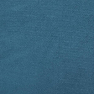 vidaXL Divano Letto con Letto Estraibile Blu 90x200 cm in Velluto