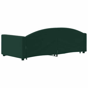 Divano Letto con Letto Estraibile-Sofa Letto-Daybed Verde Scuro 90x200cm Velluto 795953