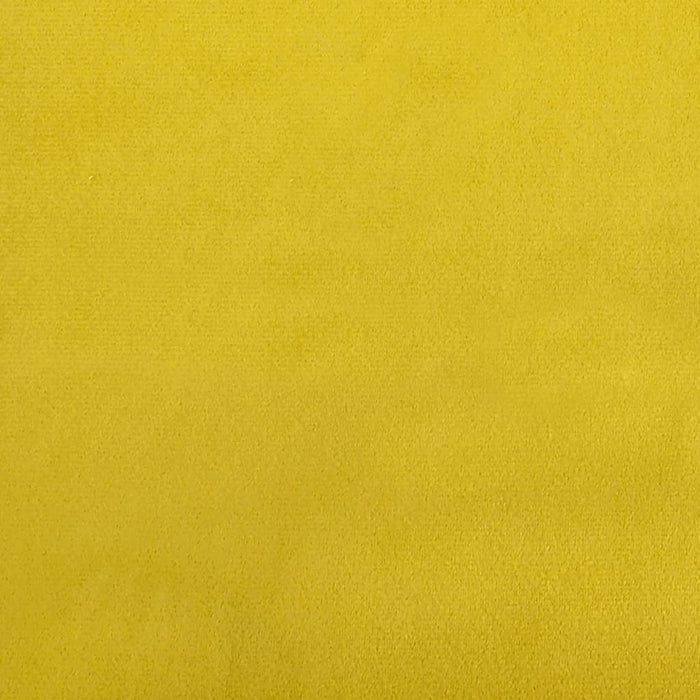 vidaXL Divano Letto con Letto Estraibile Giallo 90x200 cm in Velluto