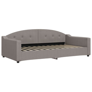 Divano Letto con Materasso-Sofa Letto-Daybed Tortora 100x200 cm in Tessuto 717687